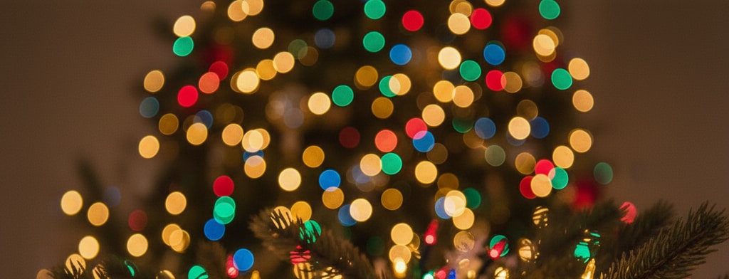 bokeh christmas lights Harrisburg