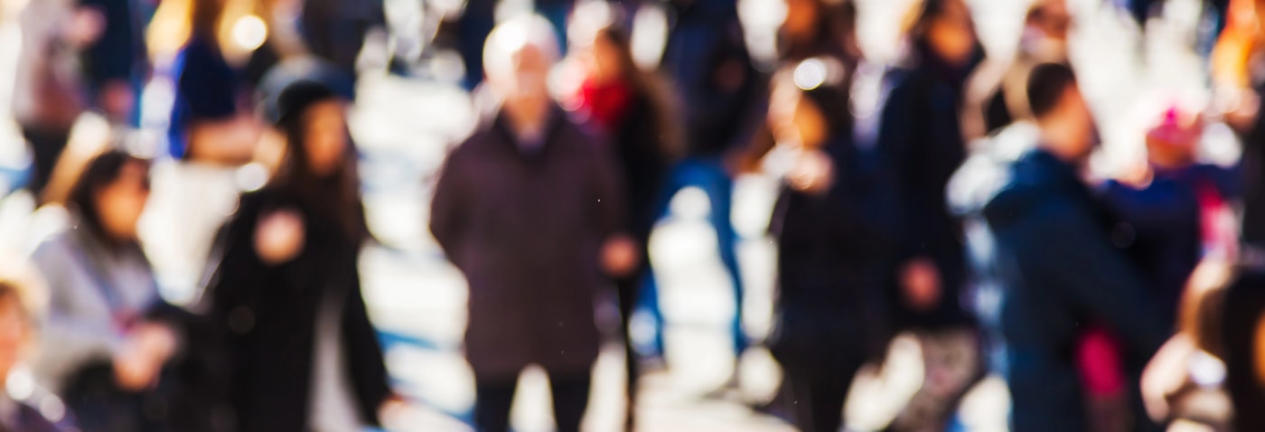 crowd walking Harrisburg